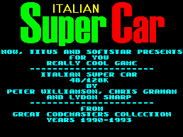 ITALIAN SUPER CAR