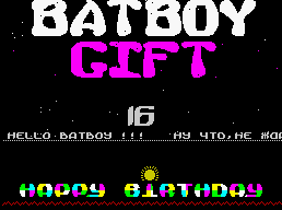 Bat Boy Gift