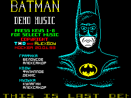 BATMAN MUSIC DEMO (THD3)