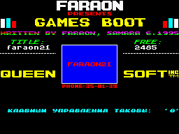 FARAON Games boot 2.1